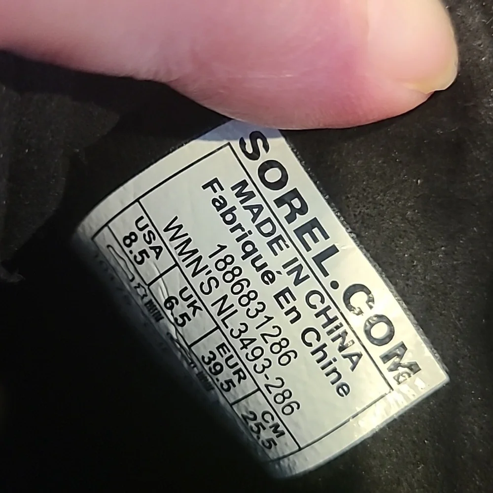 Sorel Joan of Arctic II Chelsea Wedge Boot 8.5 - Picture 7 of 7
